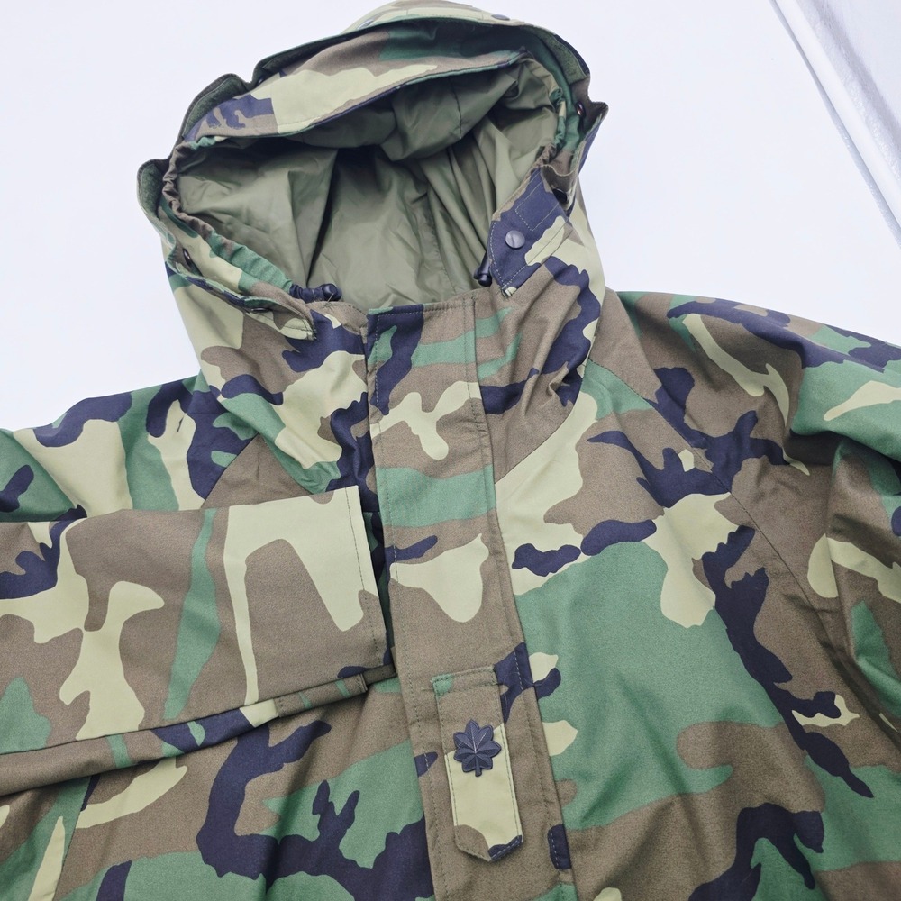 Alpha Industries Inc. 98' ECWCS Gen 1 Gore-Tex Parka Woodland Camo Parka Large